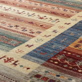 Handmade Afghan Loribaft rug - 308083
